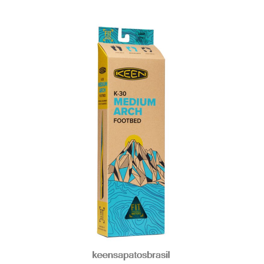 KEEN acessórios J8VDXX272 azul palmilha outdoor k-30 de arco médio homens - Image 5