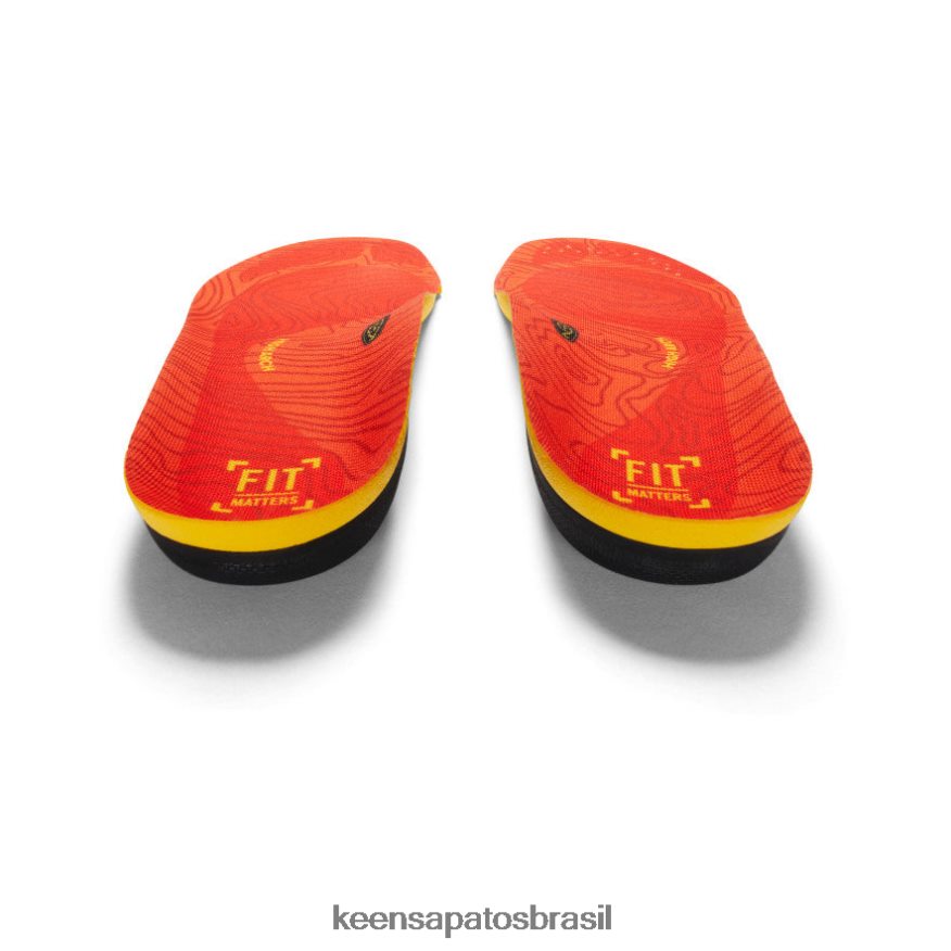 KEEN acessórios J8VDXX274 vermelho palmilha de arco alto k-30 para exterior homens - Image 4