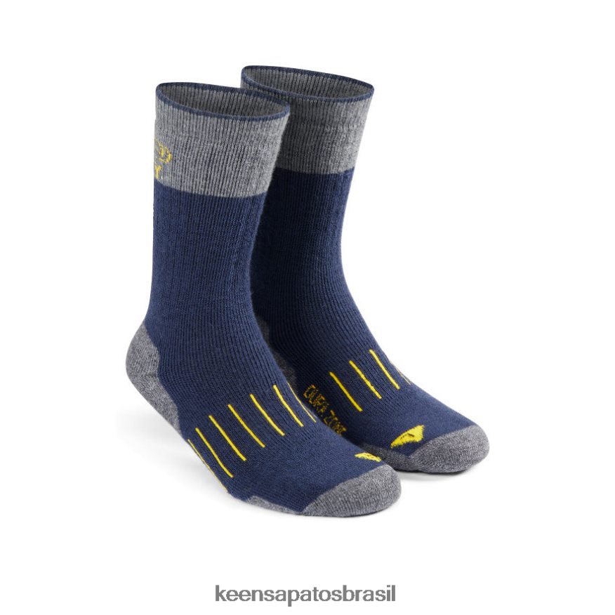 KEEN acessórios J8VDXX333 marinha meia pittsburg double denier média homens - Image 1