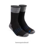 KEEN acessórios J8VDXX334 preto meia pittsburg double denier média homens