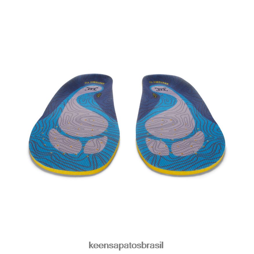 KEEN acessórios J8VDXX652 oceano azul palmilha de reposição k-10 externa mulheres - Image 2