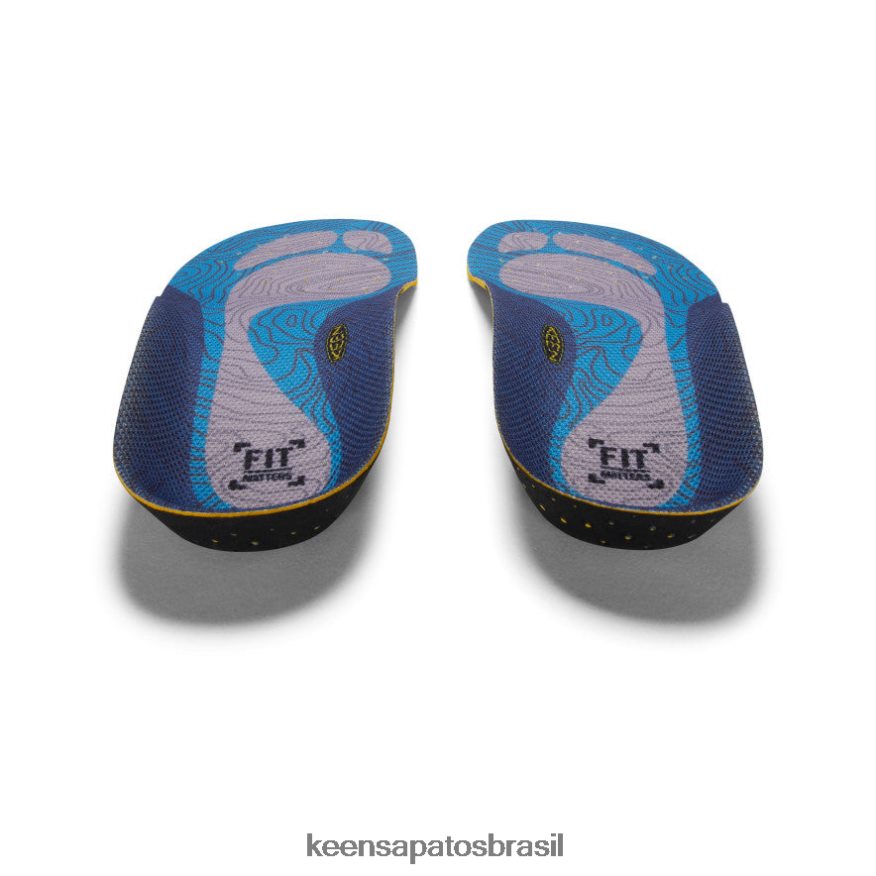 KEEN acessórios J8VDXX652 oceano azul palmilha de reposição k-10 externa mulheres - Image 4