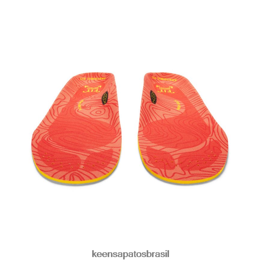 KEEN acessórios J8VDXX659 vermelho palmilha de arco alto k-30 para exterior mulheres - Image 2