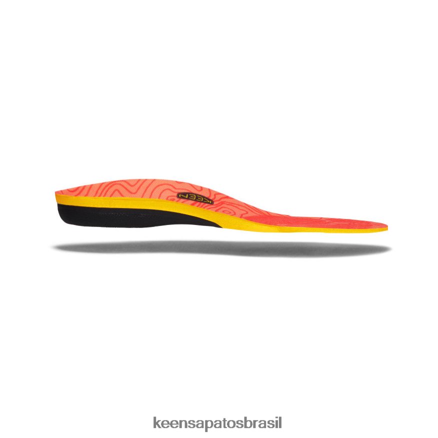 KEEN acessórios J8VDXX659 vermelho palmilha de arco alto k-30 para exterior mulheres - Image 3