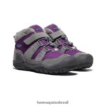 KEEN calçados J8VDXX1004 cinza aço/carisma nó chukka Crianças grandes - Image 2