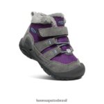 KEEN calçados J8VDXX1005 cinza aço/carisma nó chukka crianças - Image 3