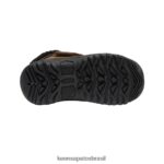 KEEN calçados J8VDXX1009 coco torrado/vapor bota impermeável kootenay iv criancinhas - Image 4