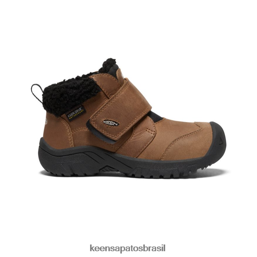 keen_calcados_j8vdxx1009_coco_torrado_vapor_bota_impermeavel_kootenay_iv_criancinhas.jpg KEEN calçados J8VDXX1009 coco torrado/vapor bota impermeável kootenay iv criancinhas - Image 1