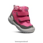 KEEN calçados J8VDXX1013 pomba fruta/preta nó com alça dupla chukka crianças - Image 3