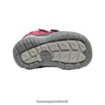 KEEN calçados J8VDXX1013 pomba fruta/preta nó com alça dupla chukka crianças - Image 4