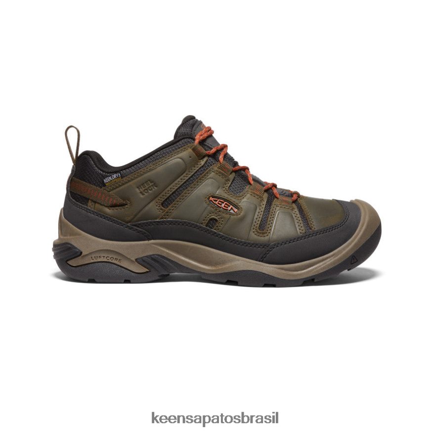 KEEN calçados J8VDXX102 azeitona preta/argila de oleiro sapato impermeável circadia homens - Image 1