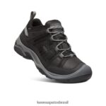 KEEN calçados J8VDXX103 preto/cinza aço sapato impermeável circadia homens - Image 3