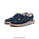 KEEN calçados J8VDXX106 marinha/bétula tela inédita homens - Image 2