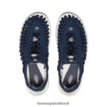 KEEN calçados J8VDXX106 marinha/bétula tela inédita homens - Image 4