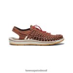 KEEN calçados J8VDXX126 casco de tartaruga/tapete vermelho deselegante homens