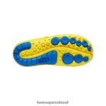 KEEN calçados J8VDXX129 amarelo azul Ucrânia Shanti homens - Image 4