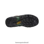 KEEN calçados J8VDXX135 cascata de pastagens marrons/mais verdes energia de Pittsburgh 6" homens - Image 4