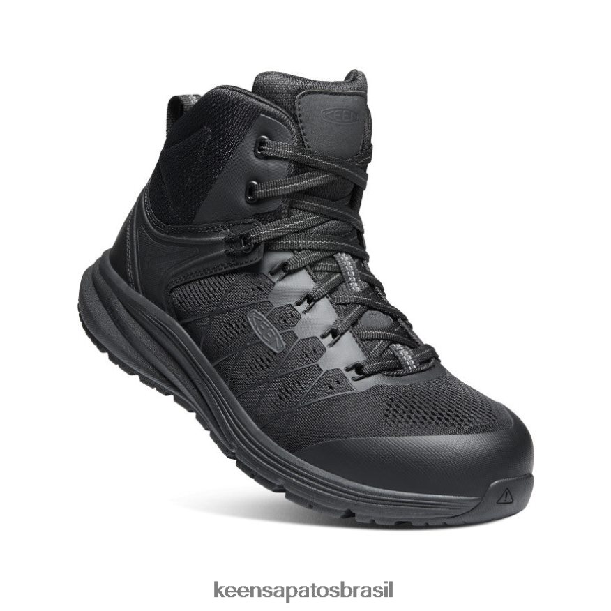 KEEN calçados J8VDXX139 Corvo Preto vista energy mid (biqueira de fibra de carbono) homens - Image 3