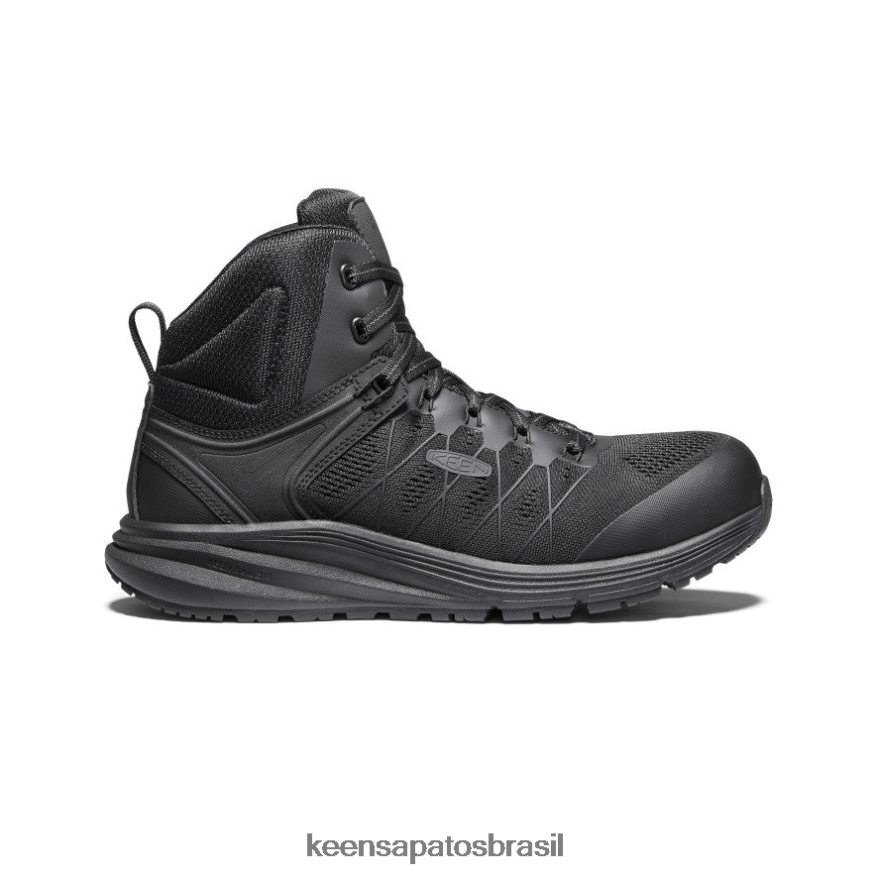 KEEN calçados J8VDXX139 Corvo Preto vista energy mid (biqueira de fibra de carbono) homens - Image 1