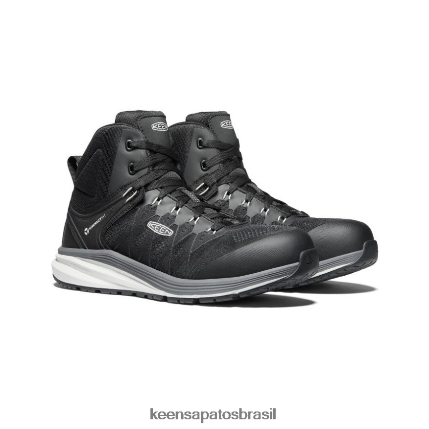 KEEN calçados J8VDXX140 vapor/preto vista energy mid (biqueira de fibra de carbono) homens - Image 2