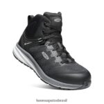 KEEN calçados J8VDXX140 vapor/preto vista energy mid (biqueira de fibra de carbono) homens - Image 3