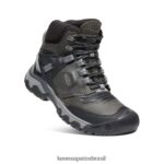 KEEN calçados J8VDXX141 ímã/preto bota impermeável ridge flex homens - Image 3