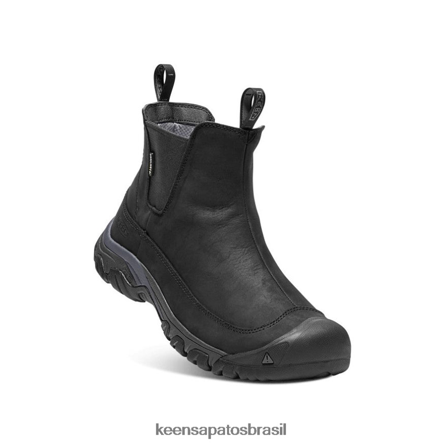 KEEN calçados J8VDXX145 Corvo Preto bota impermeável de ancoragem iii homens - Image 3