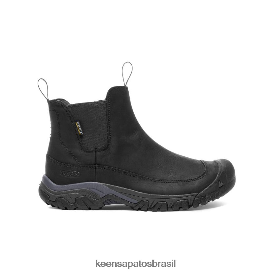 KEEN calçados J8VDXX145 Corvo Preto bota impermeável de ancoragem iii homens - Image 1
