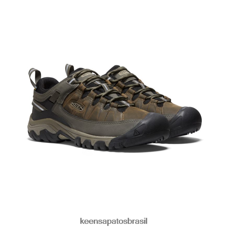 KEEN calçados J8VDXX148 corda elástica/preta targhee iii à prova d'água homens - Image 2