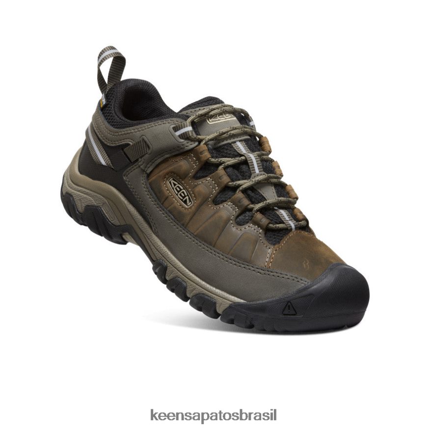 KEEN calçados J8VDXX148 corda elástica/preta targhee iii à prova d'água homens - Image 3