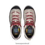 KEEN calçados J8VDXX153 safári/tapete vermelho bota caminhada impermeável targhee ii mid homens - Image 4