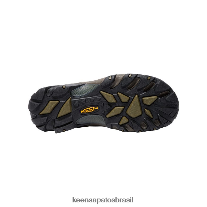 KEEN calçados J8VDXX156 cantina/azeitona escura bota caminhada impermeável targhee ii mid homens - Image 4