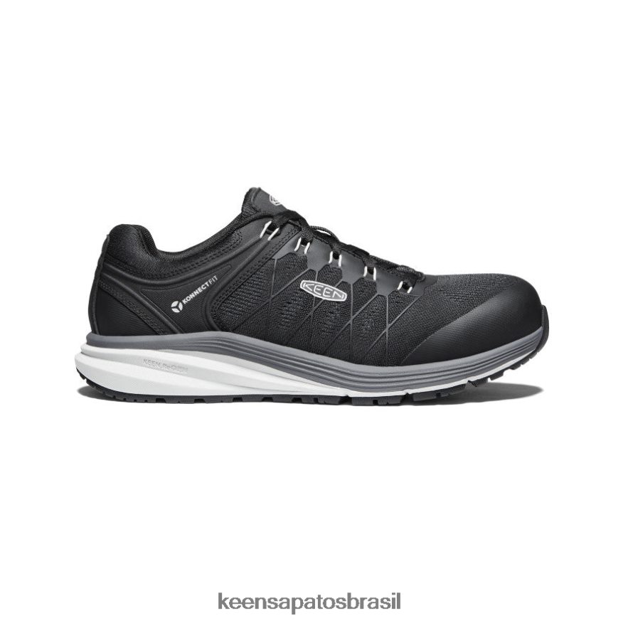 KEEN calçados J8VDXX158 vapor/preto energia vista (dedo do pé de fibra de carbono) homens - Image 1