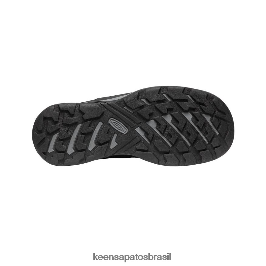 KEEN calçados J8VDXX171 preto/cinza aço sapato de ventilação circadia homens - Image 4