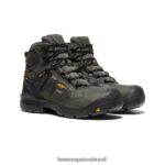 KEEN calçados J8VDXX175 ímã/preto dover 6" homens - Image 2