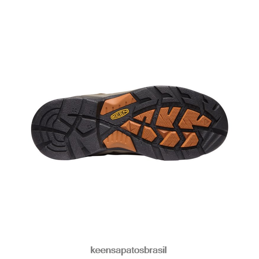 KEEN calçados J8VDXX178 azeitona preta/castanho couro bota impermeável detroit xt (biqueira macia) homens - Image 4