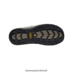 KEEN calçados J8VDXX185 cascata marrom/haste dourada bota flint ii (biqueira de aço) homens - Image 4