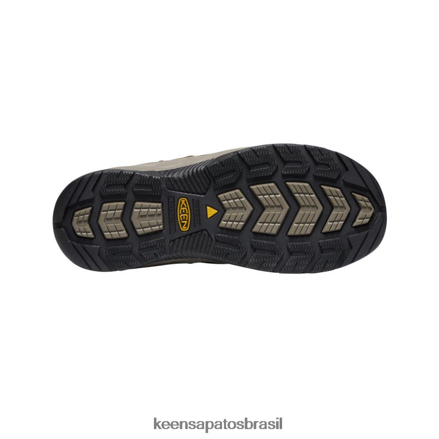 KEEN calçados J8VDXX185 cascata marrom/haste dourada bota flint ii (biqueira de aço) homens - Image 4