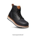 KEEN calçados J8VDXX186 café preto/caramelo São José 6" homens - Image 3