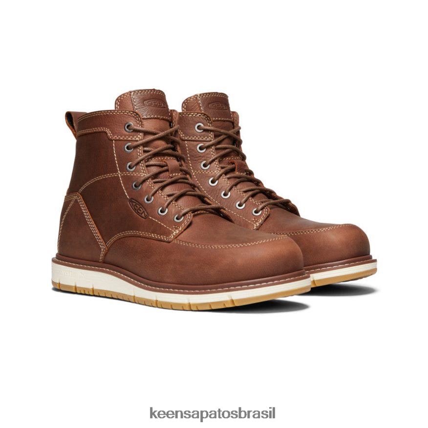 KEEN calçados J8VDXX187 pão de gengibre/goma São José 6" homens - Image 2