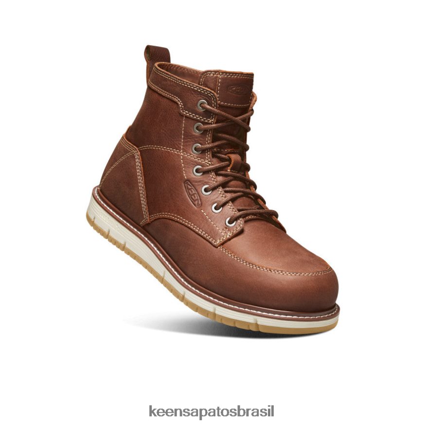 KEEN calçados J8VDXX187 pão de gengibre/goma São José 6" homens - Image 3