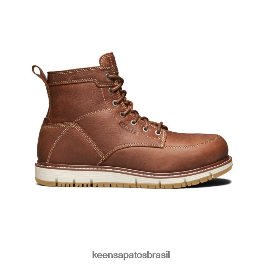 KEEN calçados J8VDXX187 pão de gengibre/goma São José 6" homens - Image 1