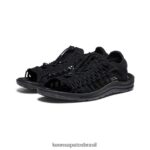 KEEN calçados J8VDXX18 preto uneek ii dedo aberto homens - Image 2