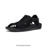 KEEN calçados J8VDXX18 preto uneek ii dedo aberto homens - Image 3