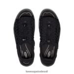 KEEN calçados J8VDXX18 preto uneek ii dedo aberto homens - Image 4