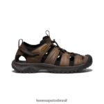 KEEN calçados J8VDXX196 bisonte/cobertura morta sandália targhee iii homens