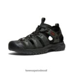 KEEN calçados J8VDXX197 cinzento Preto sandália targhee iii homens - Image 3