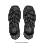 KEEN calçados J8VDXX197 cinzento Preto sandália targhee iii homens - Image 4