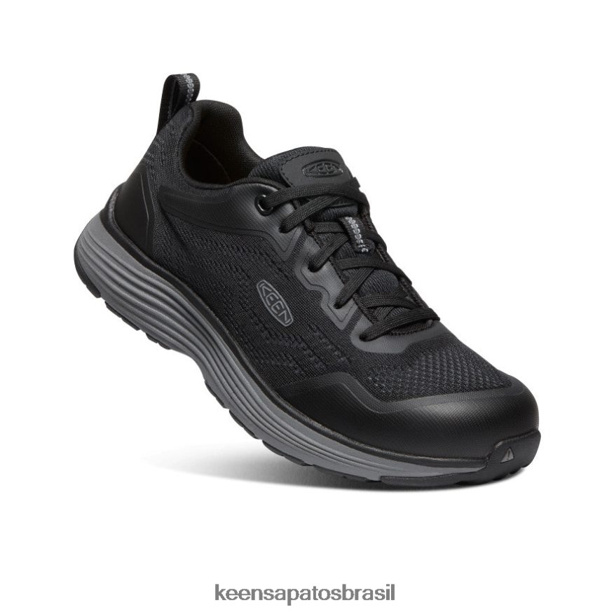 KEEN calçados J8VDXX198 cinza aço/preto sparta 2 esd (dedo macio) homens - Image 3