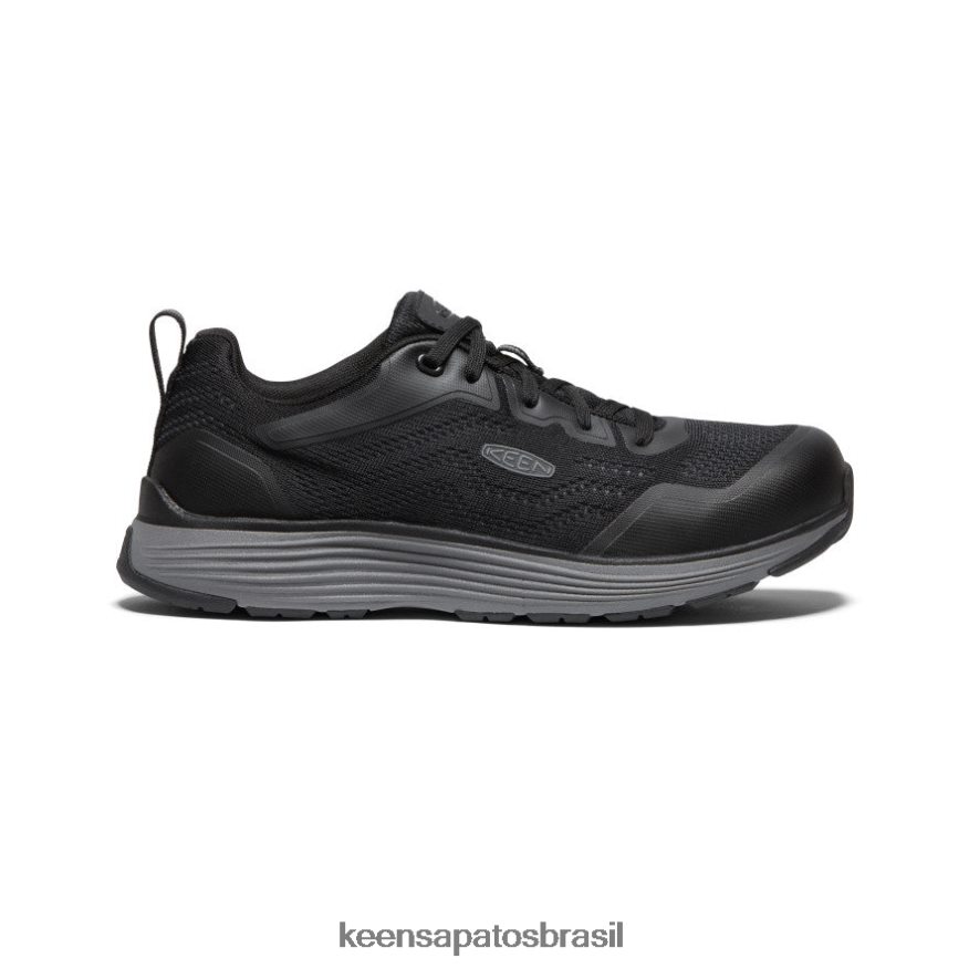 KEEN calçados J8VDXX198 cinza aço/preto sparta 2 esd (dedo macio) homens - Image 1